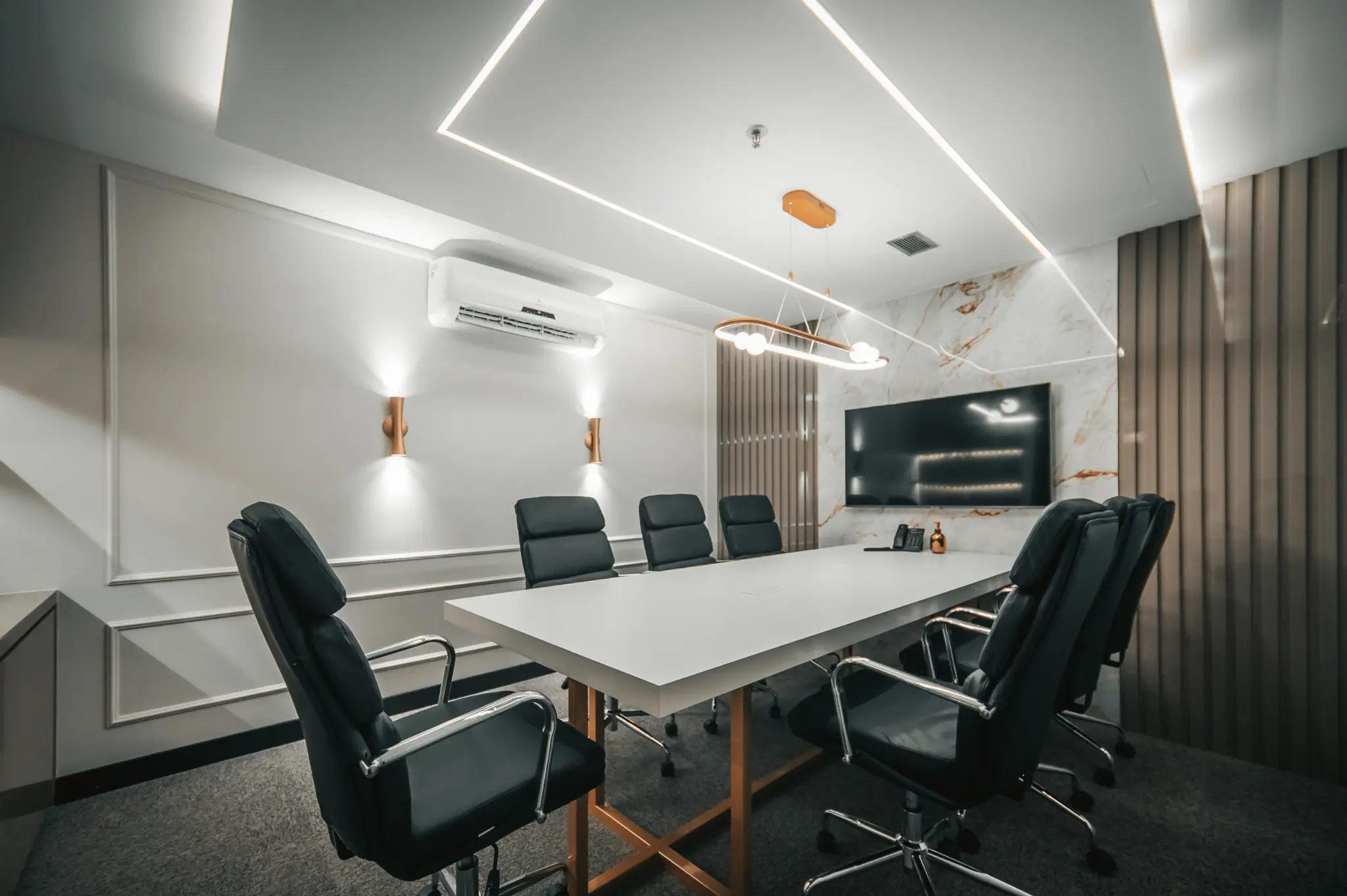 Estrutura e localização do escritório no BS Design 6